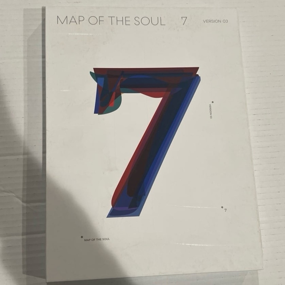 Map Of The Soul: 7 - Version 03 by BTS (CD, K-pop, 2020, Includes all inserts)